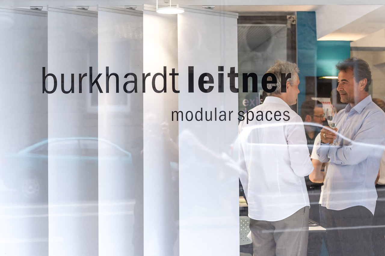 Eröffnung des neuen Showrooms von Burkhardt Leitner Modular Spaces in Stuttgart